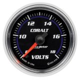 Autometer Cobalt 52mm 8-18 Voltmeter Electronic Gauge thumbnail 3