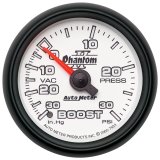 Autometer Phantom II 52.4mm Mechanical Vacuum / Boost Gauge 30 In. HG/30 PSI thumbnail 8