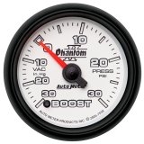 Autometer Phantom II 52.4mm Electronic Vacuum / Boost Gauge 30 In. HG/30 PSI thumbnail 3