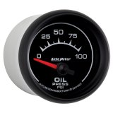 Autometer ES 52mm 100 PSI Short Sweep Electric Oil Pressure Gauge thumbnail 8