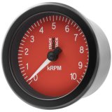 Autometer Stack Sport 88mm 0-10K RPM Tachometer - Red thumbnail 4