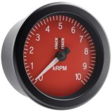 Autometer Stack Sport 88mm 0-10K RPM Tachometer - Red thumbnail 5