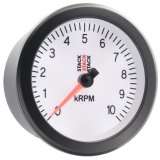 Autometer Stack Sport 88mm 0-10K RPM Tachometer - White thumbnail 2