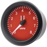 Autometer Stack Sport 88mm 0-8K RPM Tachometer - Red thumbnail 2