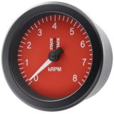 Autometer Stack Sport 88mm 0-8K RPM Tachometer - Red thumbnail 6