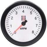 Autometer Stack Sport 88mm 0-8K RPM Tachometer - White thumbnail 2