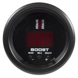 Autometer Stack 52mm -1 to +2 Bar (-30INHG to +30 PSI) Boost Controller - Black thumbnail 4