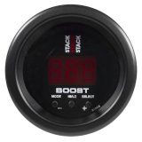 Autometer Stack 52mm -1 to +2 Bar (-30INHG to +30 PSI) Boost Controller - Black thumbnail 5