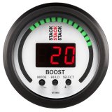 Autometer Stack 52mm -1 to +2 Bar (-30INHG to +30 PSI) Boost Controller - White thumbnail 1