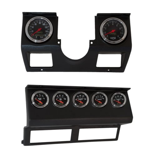 Autometer 87-96 Jeep Wrangler YJ 7pc Direct-Fit Dash Gauge Kit thumbnail 5
