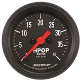 Autometer Z Series 2-1/16in 4K PSI High Pressure Oil Pump Gauge w/ Digital Stepper Motor thumbnail 5