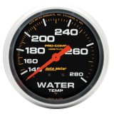 Autometer Liquid Filled Mechanical 2-5/8in 140-280 deg F Water Temperature Gauge Includes 6 thumbnail 8