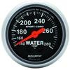 Autometer 2-1/16in 140-280 Degree F Mechanical Water Temp Sport-Comp Gauge thumbnail 6