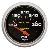 Autometer Pro-Comp 2-5/8in 140-300 Deg Oil Temperature Gauge thumbnail 3