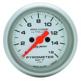 Autometer Ultra-Lite 52mm 0-1600 Deg F Electronic EGT Kit thumbnail 3