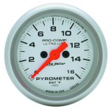 Autometer Ultra-Lite 52mm 0-1600 Deg F Electronic EGT Kit thumbnail 8