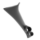 Autometer 95-99 Mitsubishi Eclipse / Eagle Talon Black Dual 52mm Pillar Pod thumbnail 5