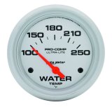 Autometer Ultra-Lite 66.7mm Short Sweep Electronic 100-250 Degree Water Temperature Gauge thumbnail 9