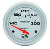 Autometer Ultra-Lite 66.7mm Short Sweep Electronic 140-300 Degree Oil Temperature Gauge thumbnail 8