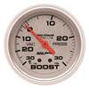 Autometer Ultra-Lite 66.7mm Short Sweep Electronic 30 IN Hg / 30 PSI Vacuum/Boost Gauge thumbnail 6