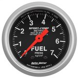 Autometer Sport-Comp 52mm METRIC Fuel Pressure Mechanical Gauge thumbnail 1
