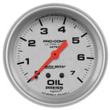 Autometer Ultra-Lite 66.7mm METRIC 0-7 Kg/CM 2 Oil Pressure Mechanical Gauge thumbnail 1