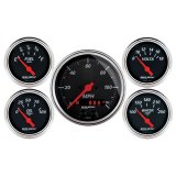 Autometer Designer Black Dash Kit 5pc MPH / Fuel / Oil / WTMP / Volt thumbnail 8