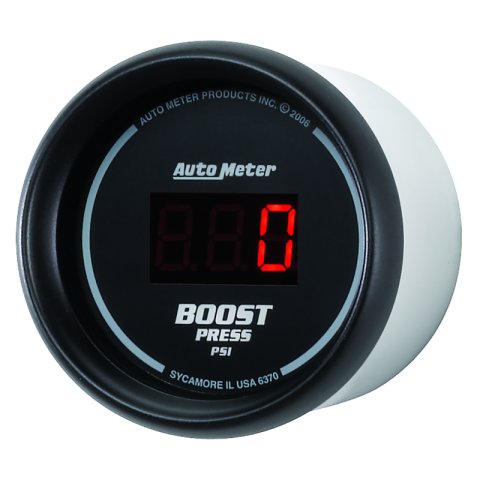 Autometer SportComp 52mm Digital 0-60 PSI Boost Gauge thumbnail 5