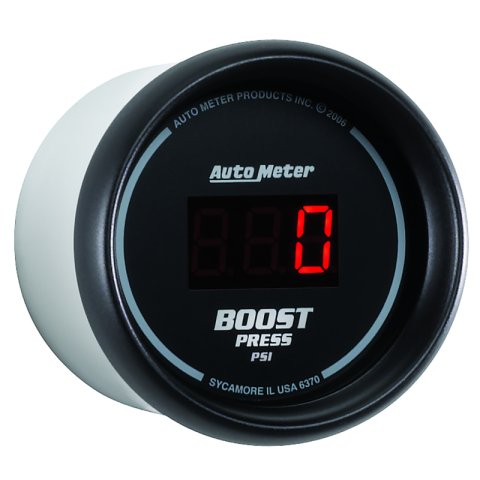 Autometer SportComp 52mm Digital 0-60 PSI Boost Gauge thumbnail 6