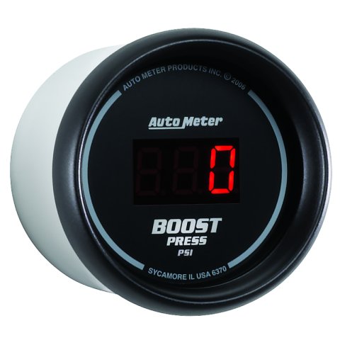 Autometer SportComp 52mm Digital 0-60 PSI Boost Gauge thumbnail 7