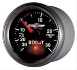 Autometer Sport-Comp II 52mm 30 IN HG / 30 PSI Electronic Boost/Vacuum Gauge thumbnail 4