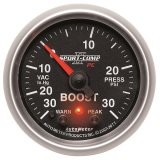 Autometer Sport-Comp II 52mm 30 IN HG / 30 PSI Electronic Boost/Vacuum Gauge thumbnail 9
