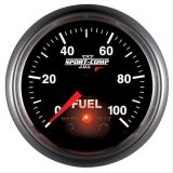 Autometer Sport-Comp II 52mm 0-100 PSI Fuel Pressure Gauge thumbnail 2