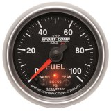 Autometer Sport-Comp II 52mm 0-100 PSI Fuel Pressure Gauge thumbnail 7