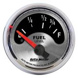 Autometer American Muscle 2-1/16in 73-10 Ohm Electric Fuel Level Gauge thumbnail 1