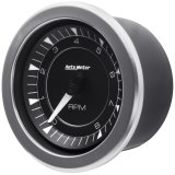 Autometer Chrono 3-3/8in 10k RPM In Dash Tachometer Gauge thumbnail 6