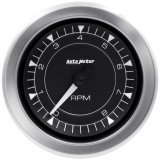 Autometer Chrono 3-3/8in 10k RPM In Dash Tachometer Gauge thumbnail 7