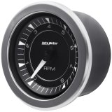 Autometer Chrono 3-3/8in 10k RPM In Dash Tachometer Gauge thumbnail 9