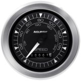 Autometer Chrono 3-3/8in 160MPH Electric Programmable Speedometer Gauge thumbnail 6