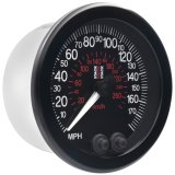 Autometer Stack Instruments 88mm 0-180 MPH 290 KM/H GPS Speedometer - Black thumbnail 2