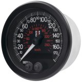 Autometer Stack Instruments 88mm 0-180 MPH 290 KM/H GPS Speedometer - Black thumbnail 3