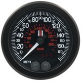 Autometer Stack Instruments 88mm 0-180 MPH 290 KM/H GPS Speedometer - Black thumbnail 4