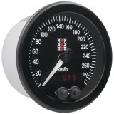 Autometer Stack Instruments 88mm 0-290 KM/H GPS Speedometer - Black thumbnail 3