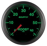 Autometer Elite 52mm 0-60 PSI Boost Peak & Warn w/ Electronic Control Gauge thumbnail 6