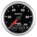 Autometer Elite 52mm 0-100 PSI Fuel Pressure Peak & Warn w/ Electronic Control Gauge thumbnail 1