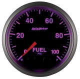 Autometer Elite 52mm 0-100 PSI Fuel Pressure Peak & Warn w/ Electronic Control Gauge thumbnail 4