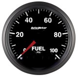 Autometer Elite 52mm 0-100 PSI Fuel Pressure Peak & Warn w/ Electronic Control Gauge thumbnail 9