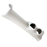 Autometer 00-05 Dodge Neon 2-1/6in A-Pillar Full Dual Gauge Pod - Tan thumbnail 1