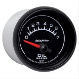 Autometer ES 52.4mm 0-7 Bar Oil Pressure SSE Gauge thumbnail 2