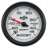 Autometer Phantom II 2-5/8in 30INHG-45PSI Phantom Mechanical Boost/Vacuum Gauge thumbnail 1